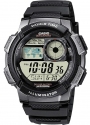 CASIO Collection World Time Digital Sport Rubber Strap AE-1000W-1BVEF