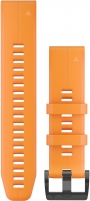 GARMIN QuickFit 22 Spark Orange Silicone Band for fenix 5 Plus 010-12740-04