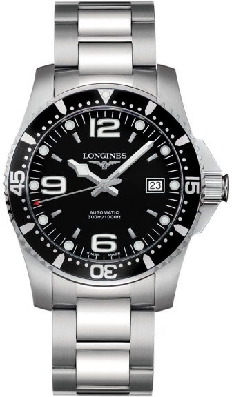 LONGINES HydroConquest Three Hands 41mm Automatic Stainless Steel Bracelet L37424566