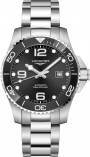 LONGINES HydroConquest Ceramic Three Hands Automatic 43mm Stainless Steel Bracelet L37824566