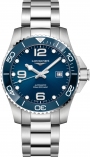 LONGINES HydroConquest Ceramic Three Hands Automatic 43mm Stainless Steel Bracelet L37824966