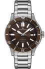 MAURICE LACROIX Miros Diver Three Hands 41mm Stainless Steel Bracelet MI6028-SS072-730
