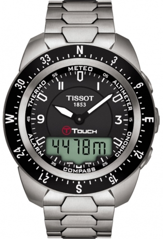 TISSOT T-Touch Expert Pilot Multifunction Titanium Bracelet T013.420.44.057.00