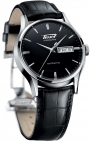 TISSOT Heritage Visodate Three Hands 40mm Automatic Stainless Steel Leather Strap T019.430.16.051.01
