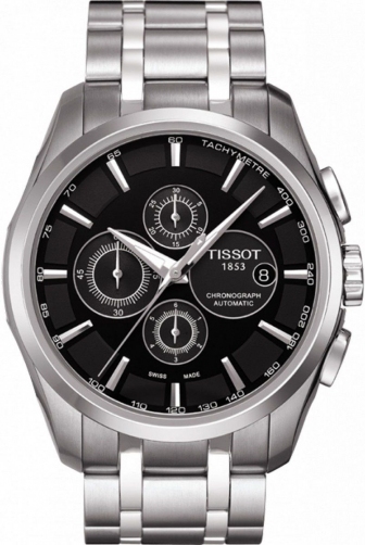 TISSOT T-Trend Couturier Automatic Chronograph 43mm Stainless Steel Bracelet T035.627.11.051.00