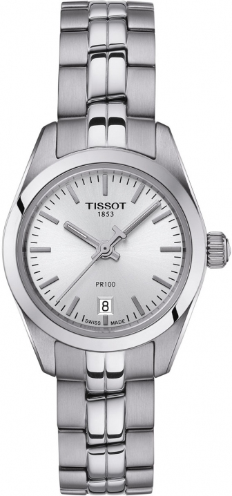TISSOT PR 100 Three Hands 25mm Stainless Steel Bracelet T101.010.11.031.00