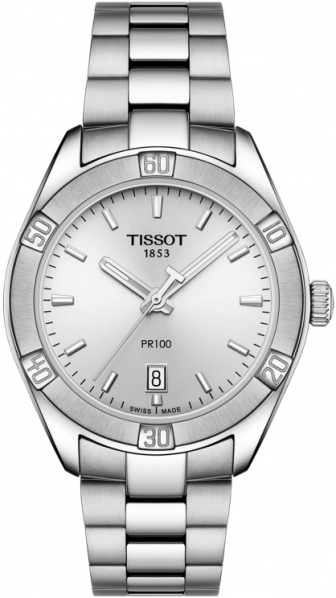 TISSOT PR 100 Sport Chic Three Hands 36mm Stainless Steel Bracelet T101.910.11.031.00