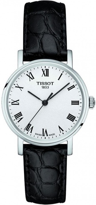 TISSOT Everytime Lady Three Hands 30mm Stainless Steel Leather Strap T109.210.16.033.00