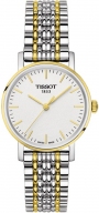 TISSOT Everytime Lady Three Hands 30mm Two Tone Gold Stainless Steel Bracelet T109.210.22.031.00